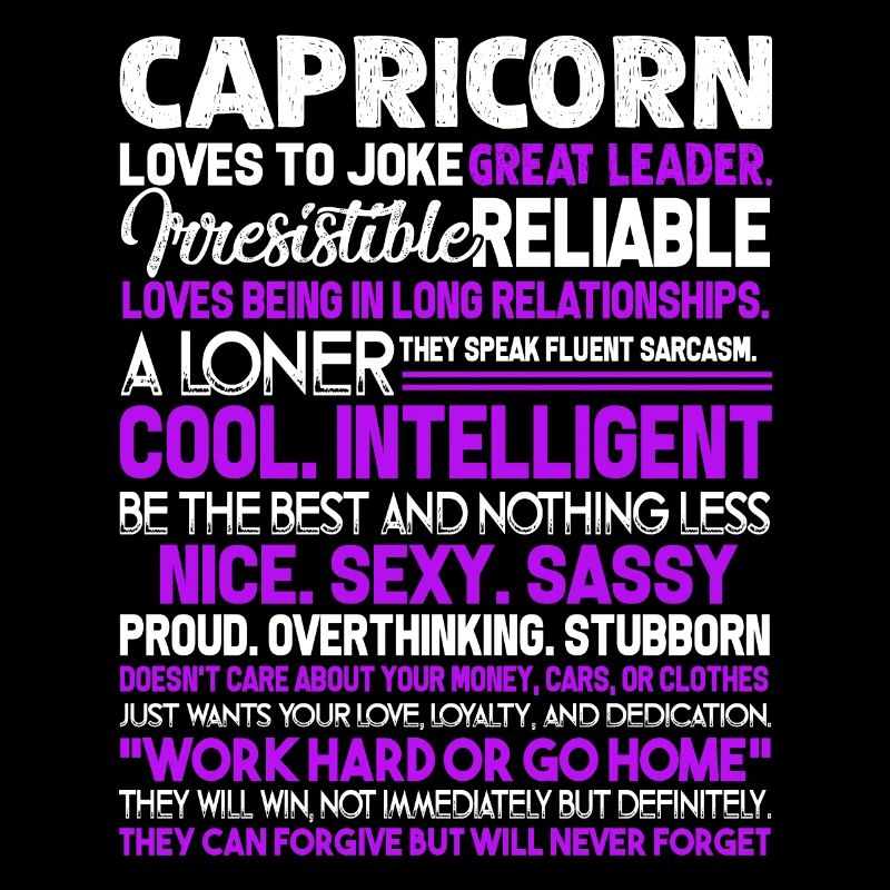 Capricorn Things About Capricorn