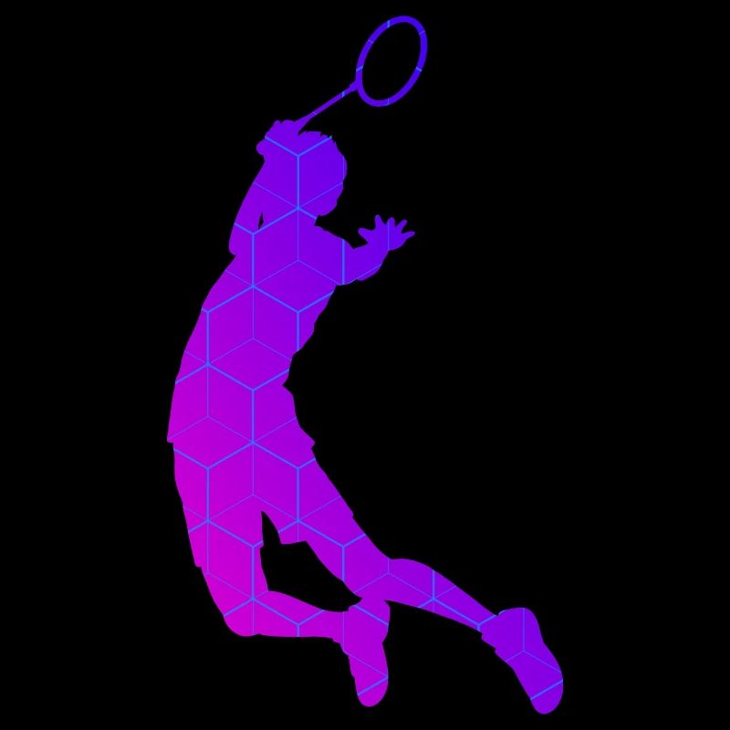 Joueuse de badminton Badminton Badminton Badminton