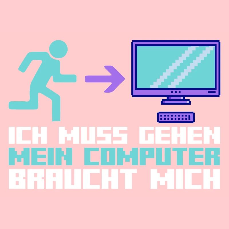 Computer Zocker Programmierer Administrator Gamer