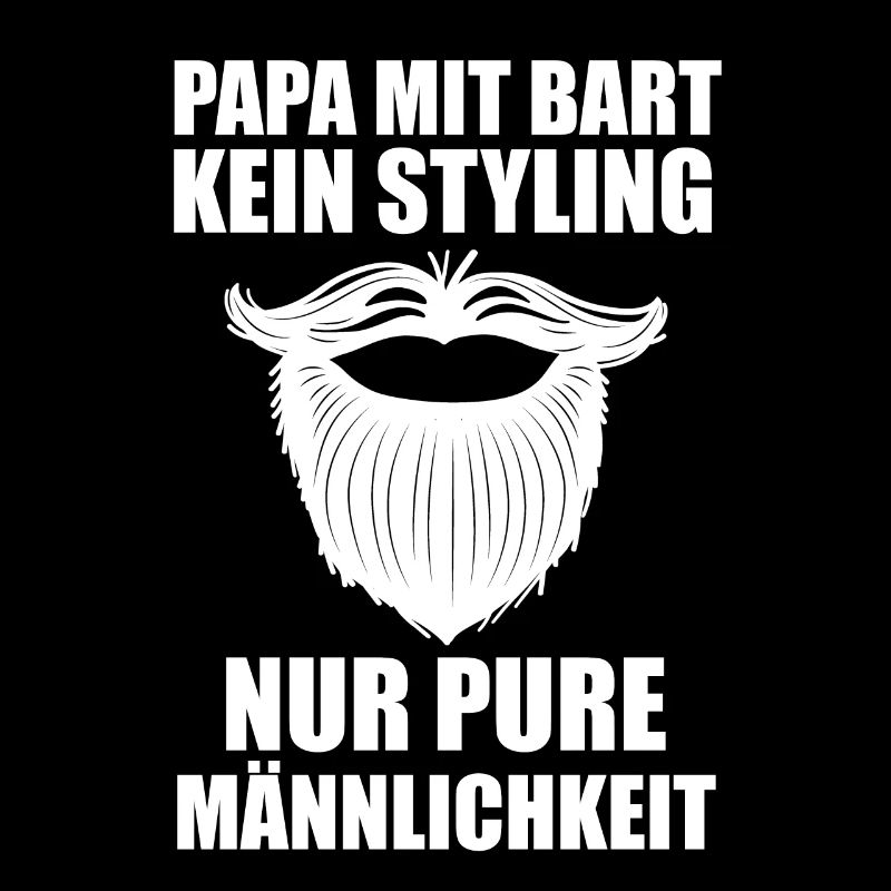 Papa avec une barbe