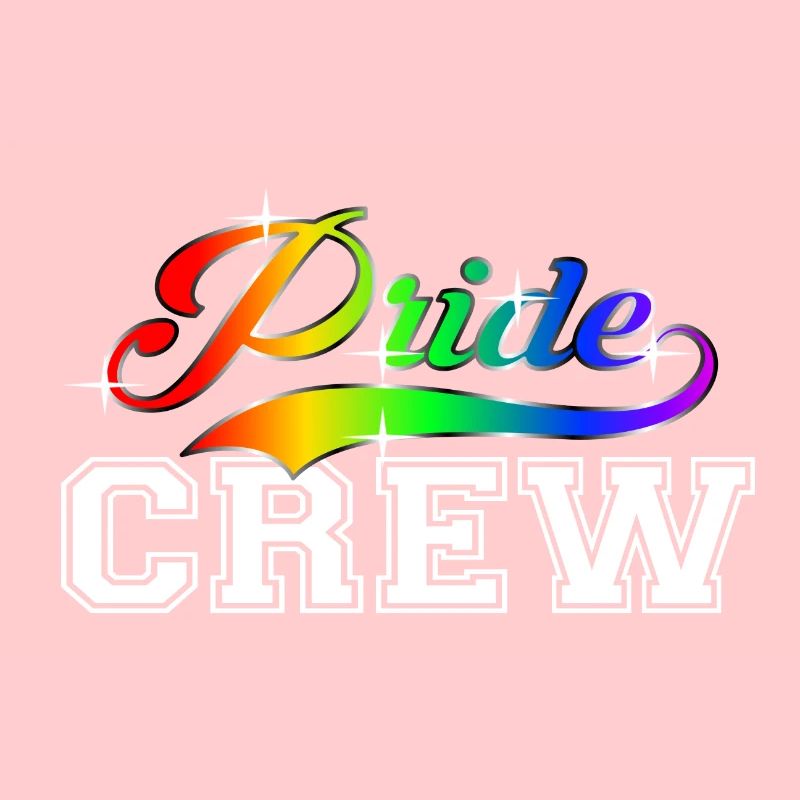 Pride Crew LGBT Rainbow Gay Pride CSD