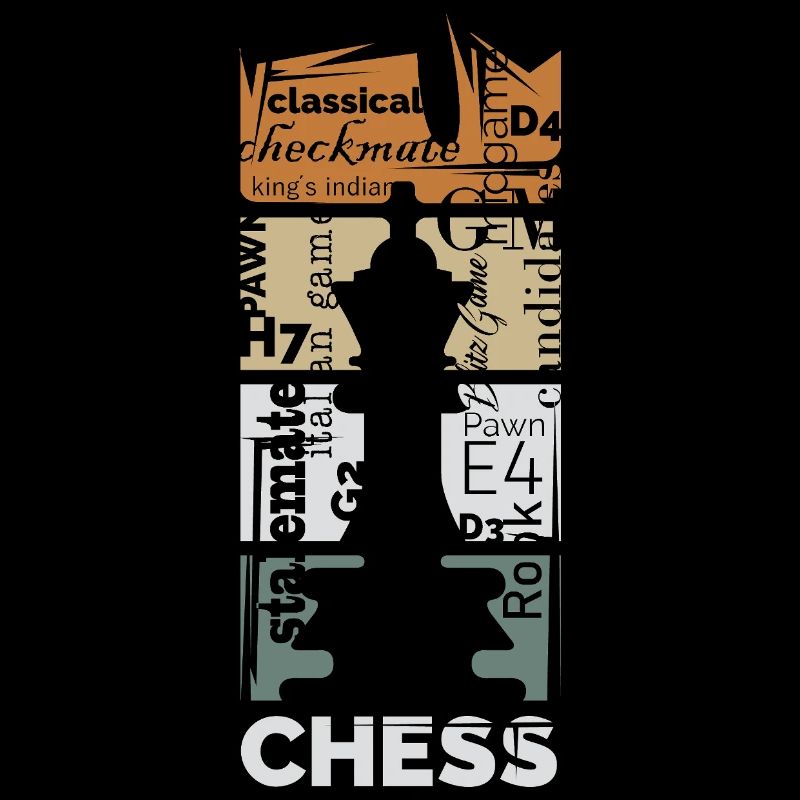 Chess Words Design – Typography for Chess Fans
