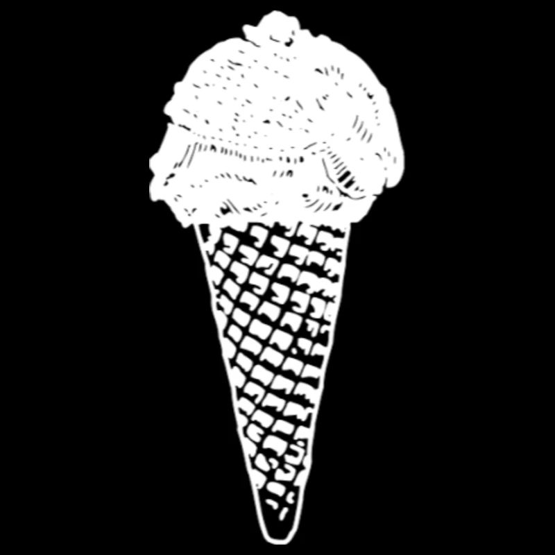 Glace douce glace d’été plage crème glacée