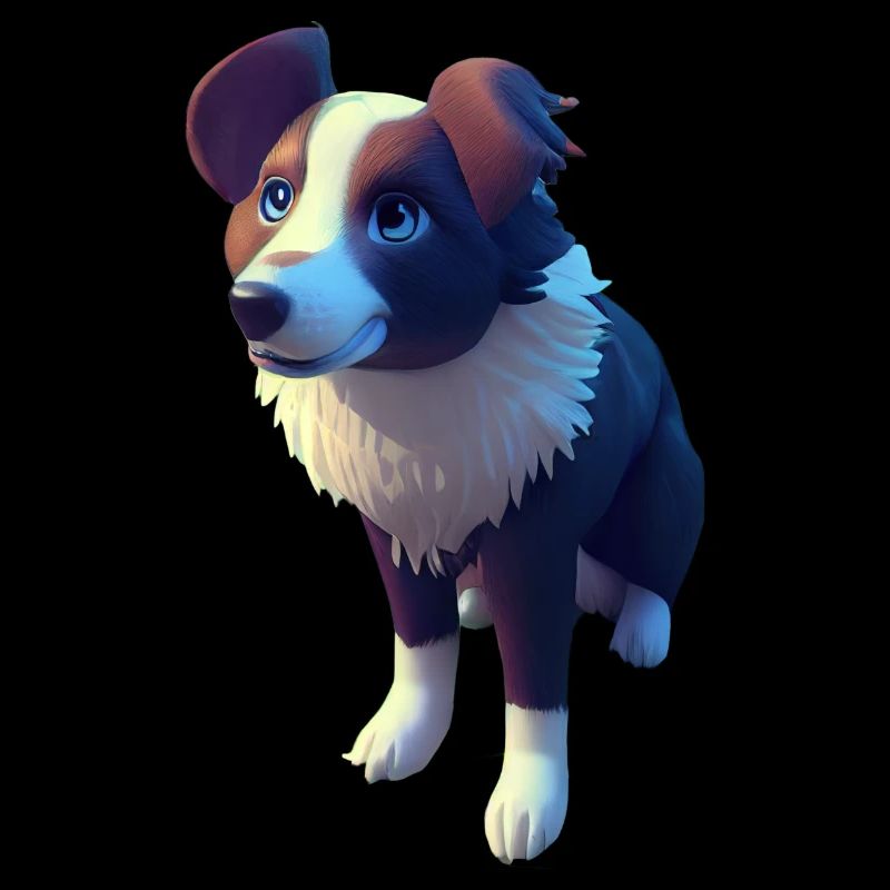 Border Collie Hund - Border Collie