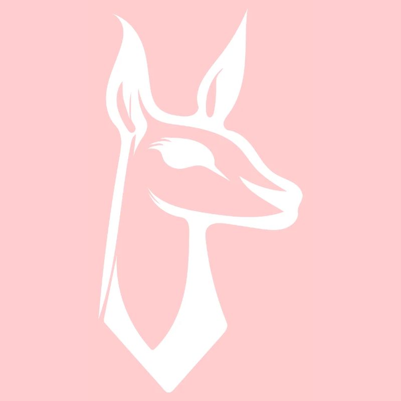 Süsses Lama Logo Style