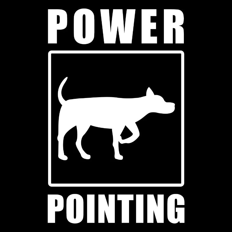 Power Pointing German Pointer Hunting Dog