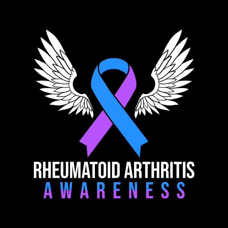 Rheumatoid Arthritis Awareness Warrior Ribbon