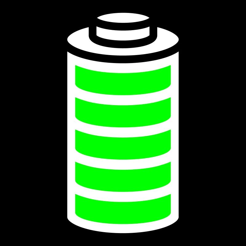 Volle Batterie