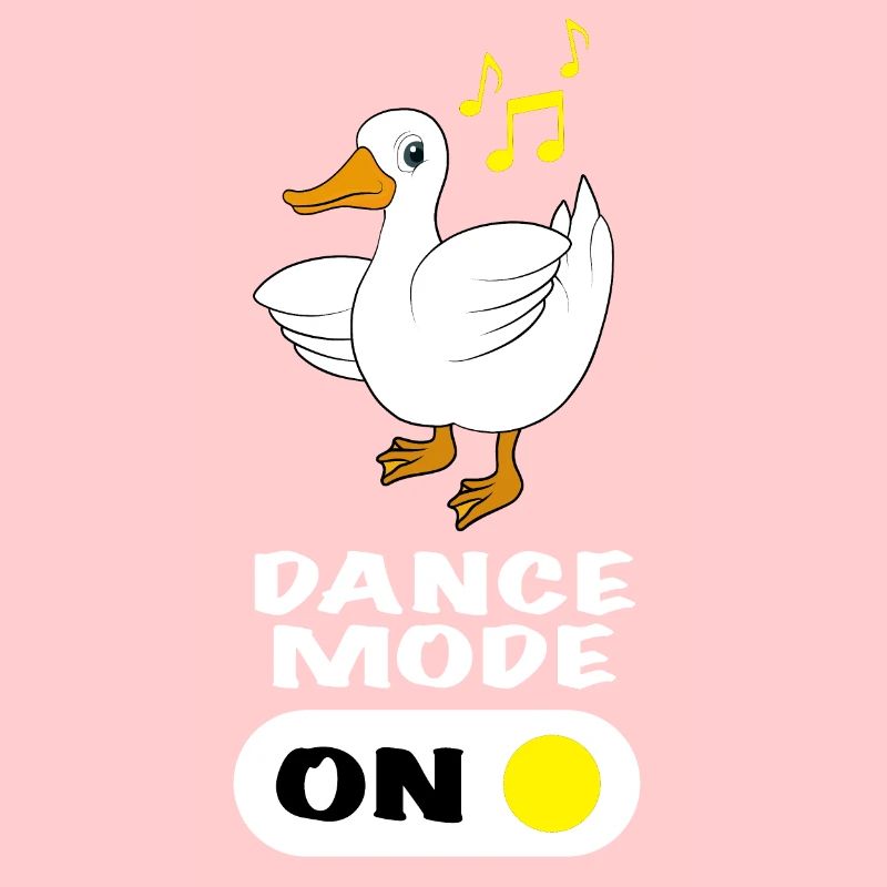 Duck Dancing Saying Dance Mode On