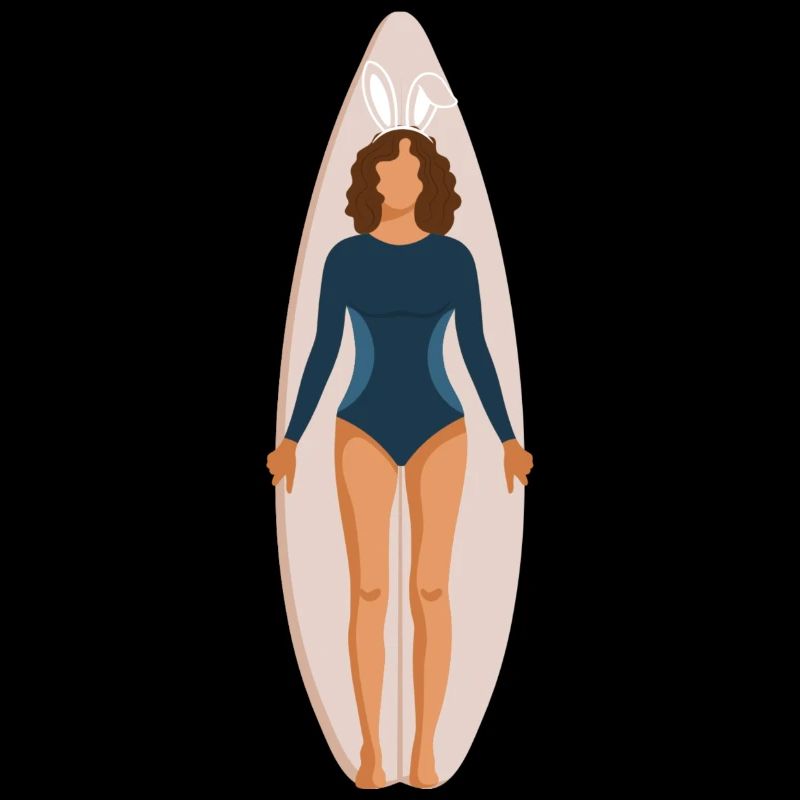 Easter Surfergirl