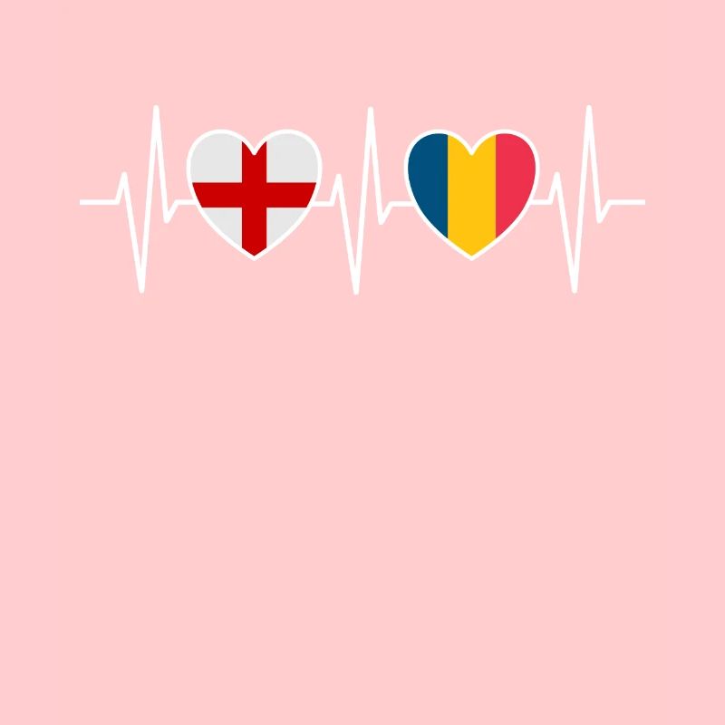 Drapeaux de l’Angleterre et de la Roumanie drapeaux roumains