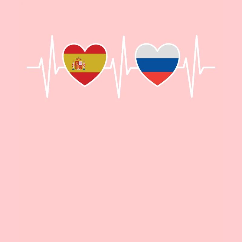Espagne et Russie Drapeaux russes