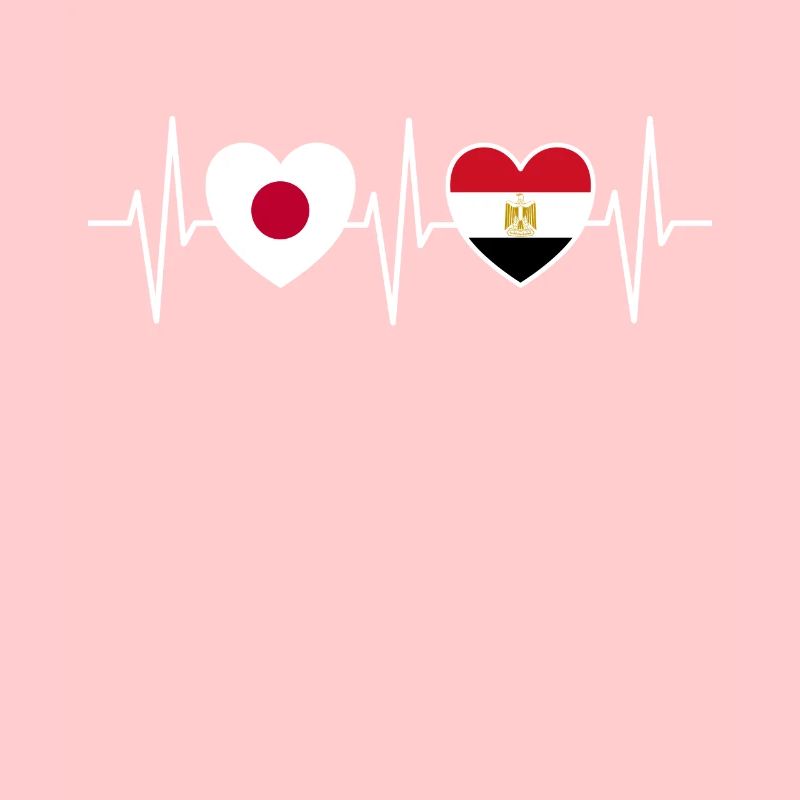 Japon et Égypte Drapeaux du drapeau égyptien
