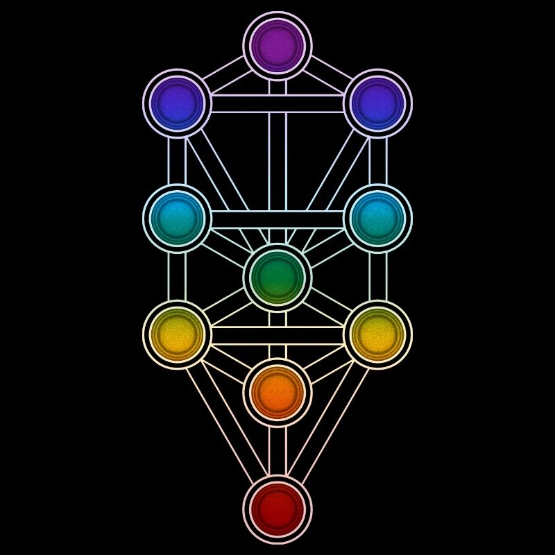 Tree of Life Sephiroth Chakra Kabbalah Matrix