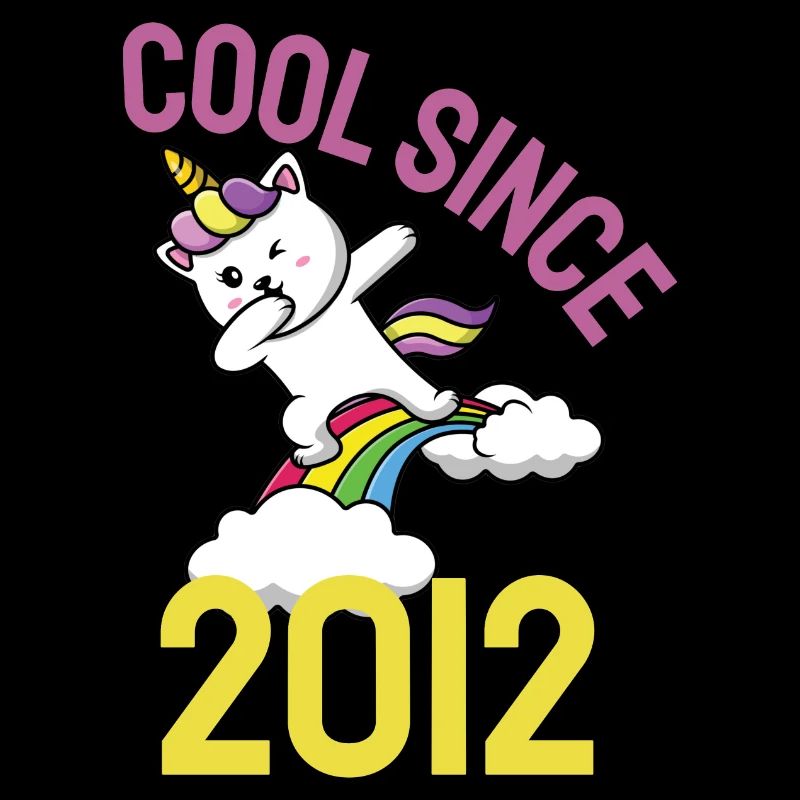 Cool since 2012 Dabbing cat 10th birthday