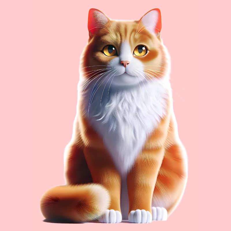 Conception de chaton mignon