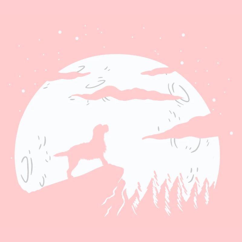 Border Terrier Moon