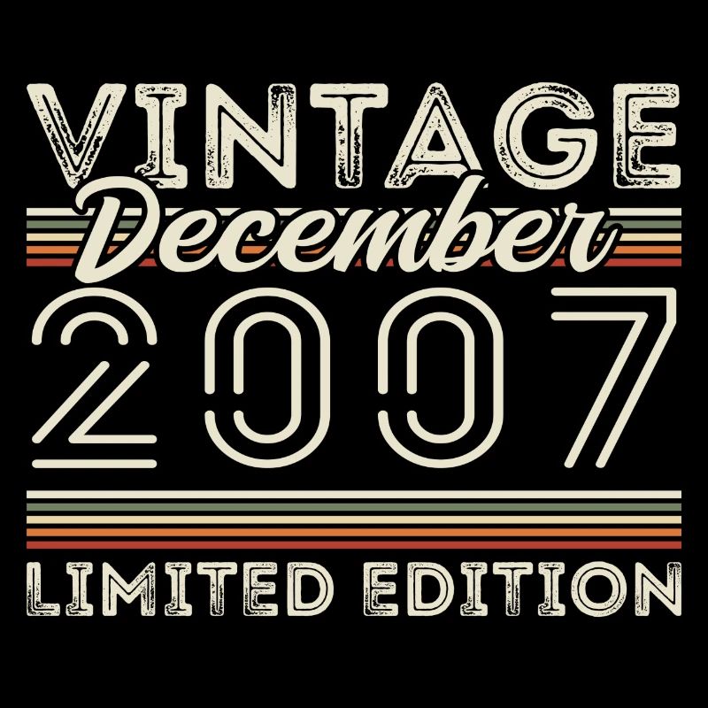 Vintage December 2007 - 18th Anniversary December