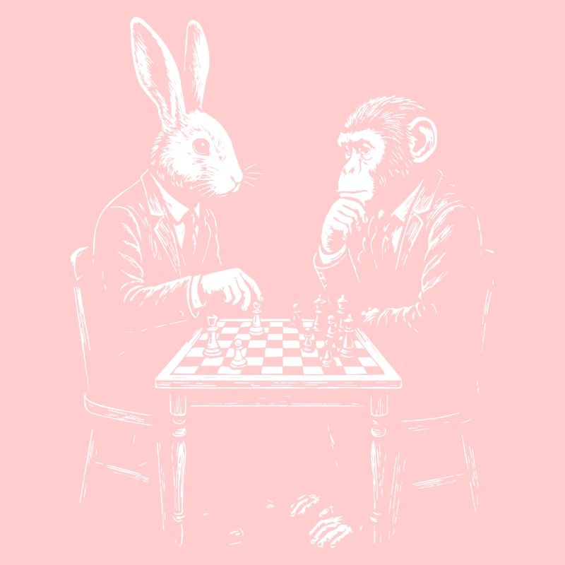 Rabbit and Monkey Chess Duel