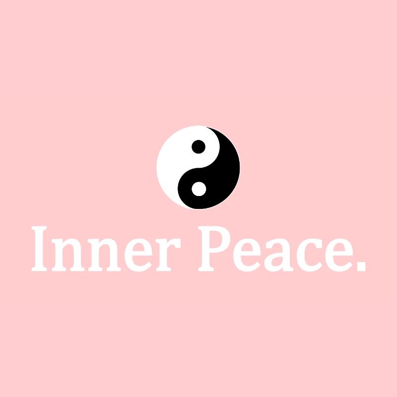 Yin und Yang Innerer Frieden Inner peace