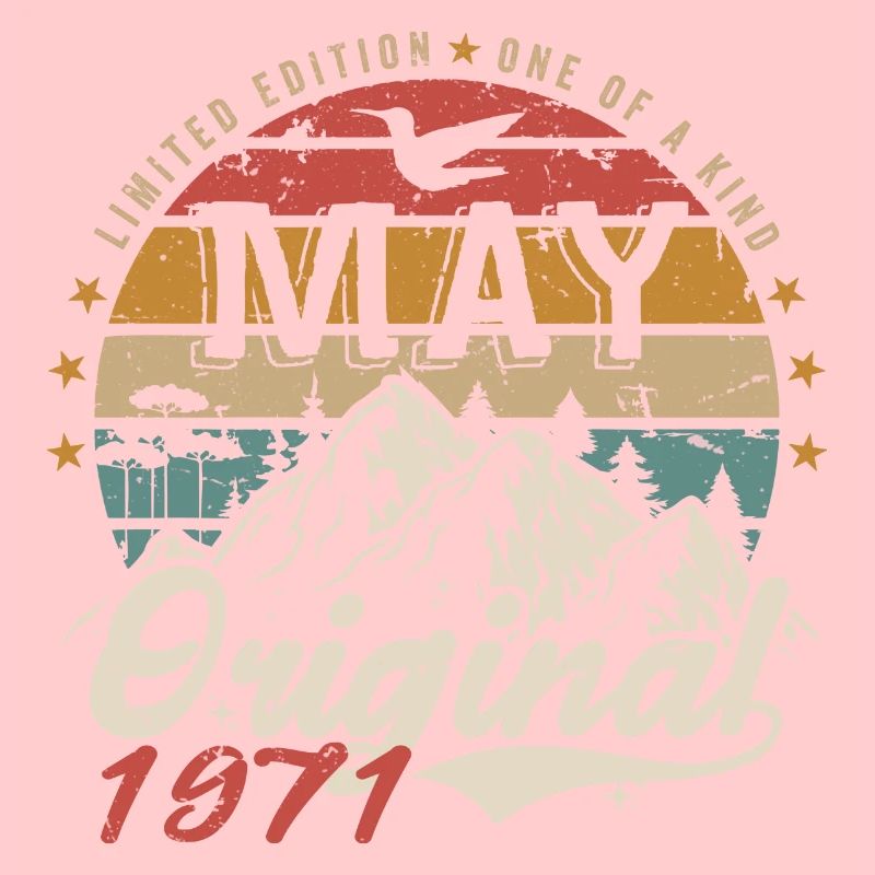 Mai 1971 Original Mai 1971 Geburtstagsgeschenk