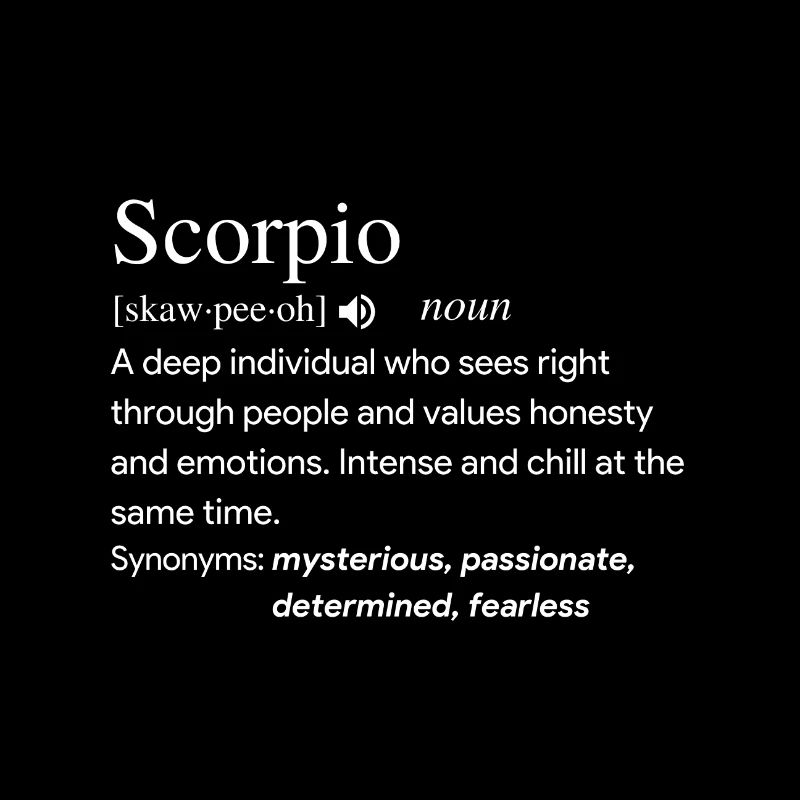 Skorpion-Definition