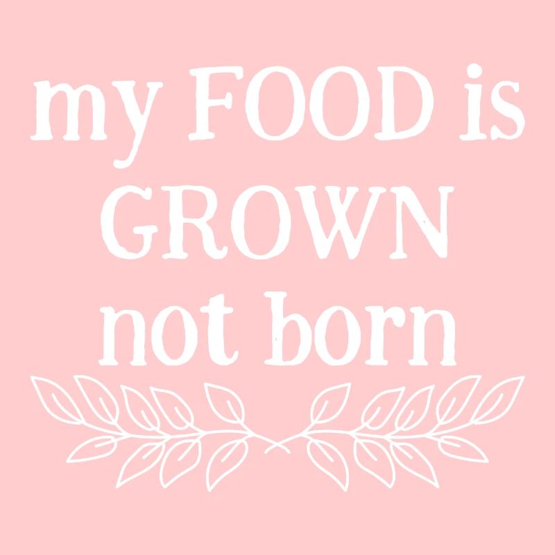 Vegan Fleischfrei Spruch Geschenk