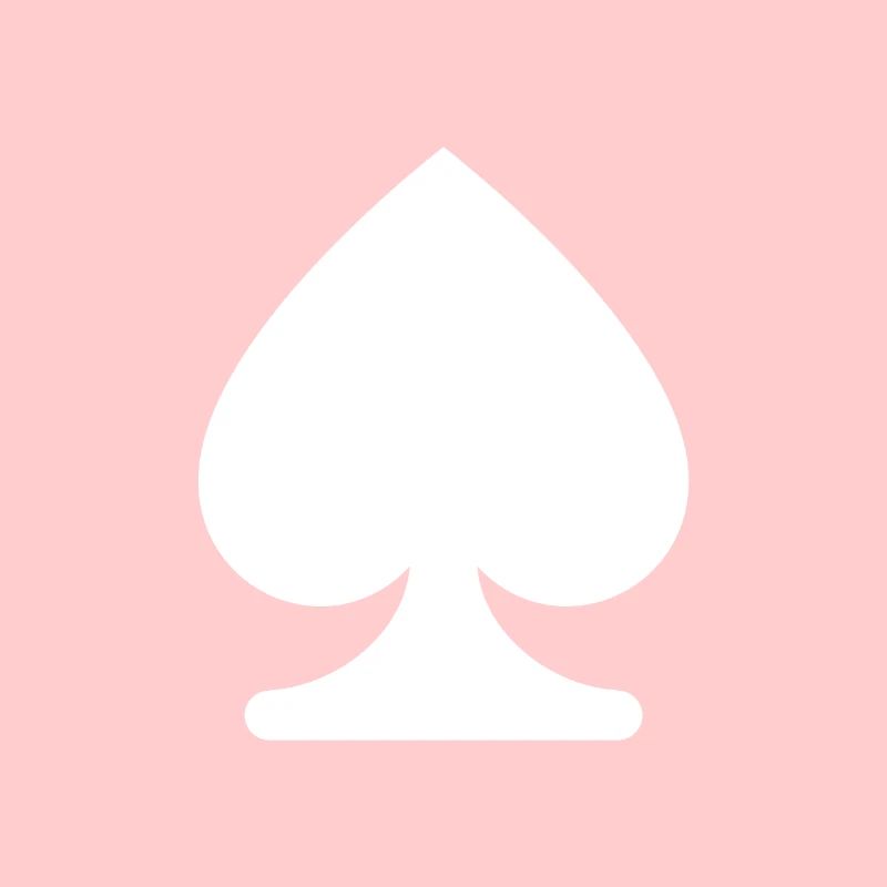 PIQUE JEU DE CARTE SYMBOLE