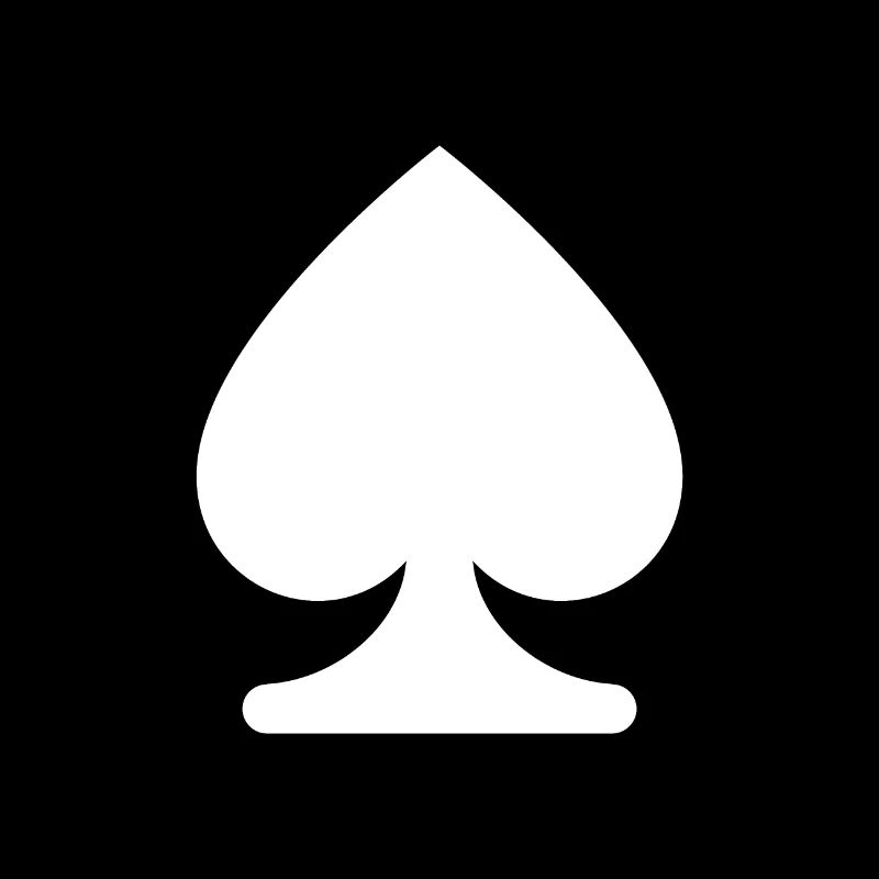 PIK KARTENSPIEL SYMBOL