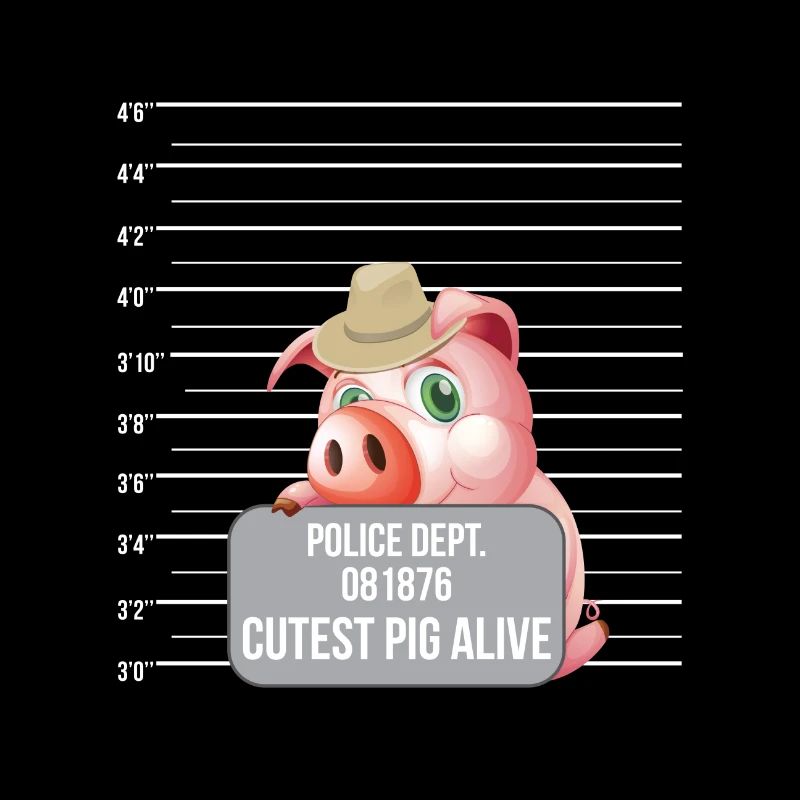 Cochon le plus mignon vivant Cochon drôle