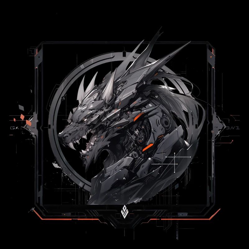 Mecha Tier Tiger Wolf Fuchs Drache Cyborg