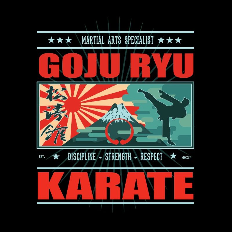 cooles Goju Ryu Karate - Japan Design