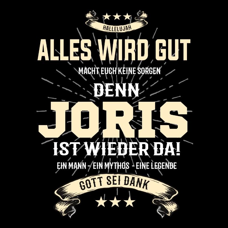 alles wird gut denn Joris Ist da T-Shirt