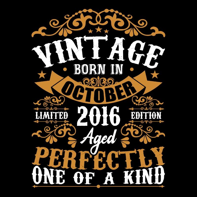 Oktober 2016 Geburtstagsgeschenk 2016 Oktober