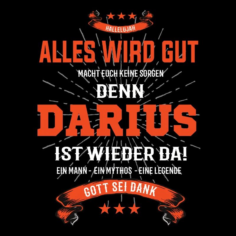 Alles wird gut denn Darius Ist da Outfit