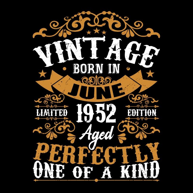 Geschenk Juni 1952 Geburtstag Juni 1952 Juni 1952