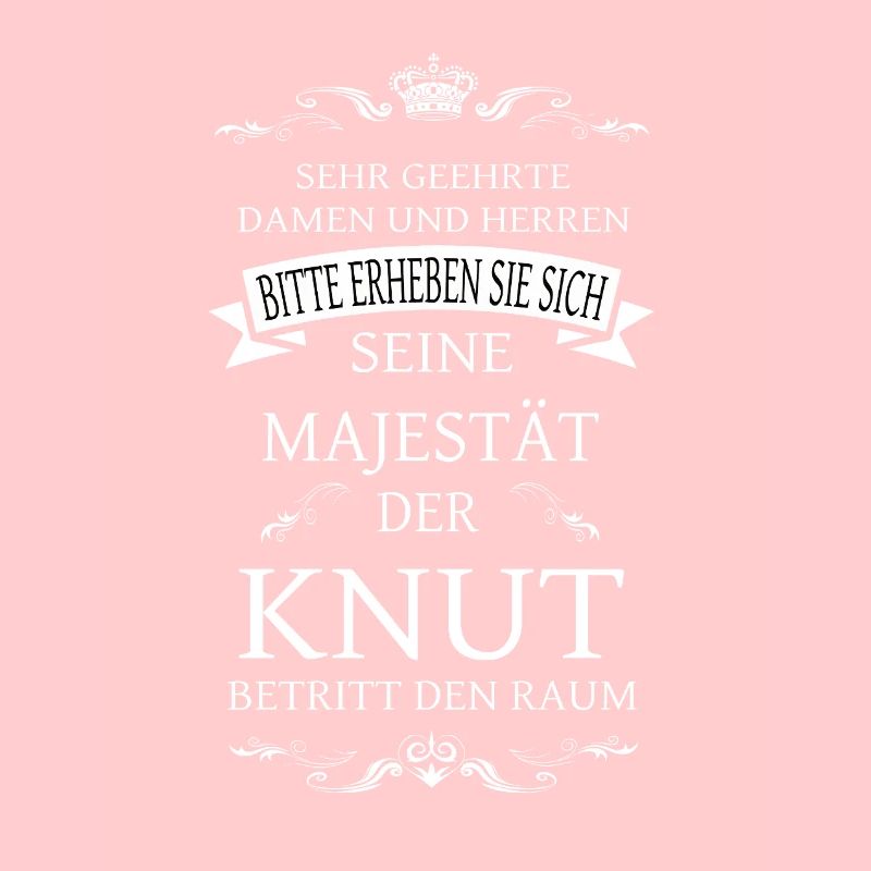 Sa Majesté le Knut entre dans la pièce