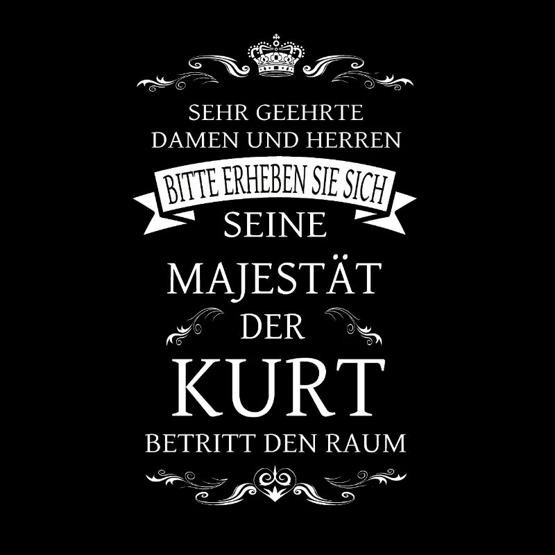 Sa Majesté le Kurt entre dans la pièce
