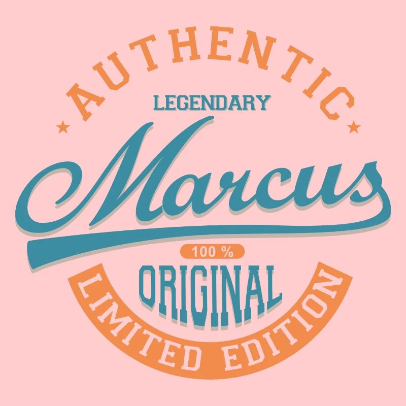 Marcus t-shirt personalized gift name Marcus