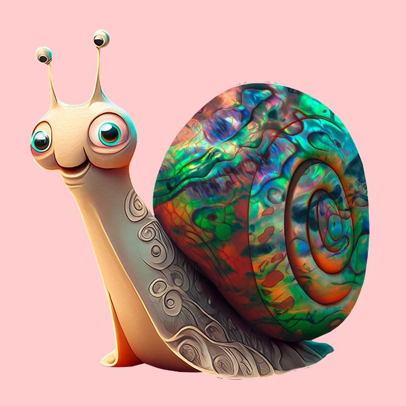 Opal Snail - Opal Snail Shell