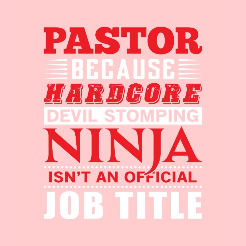 Pastor devil stomping Ninja