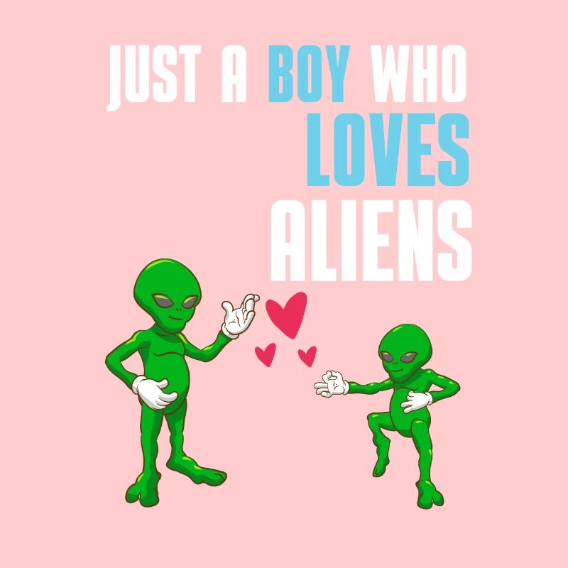 Alien Boy Sci Fi UFO Cadeau Alien