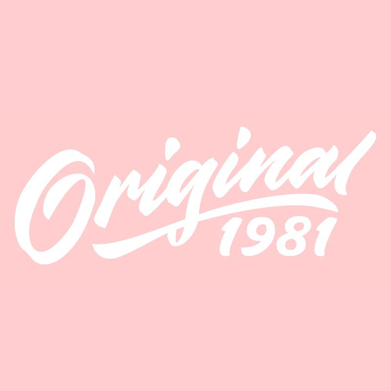 Original 1981 Birthday Gift 1981