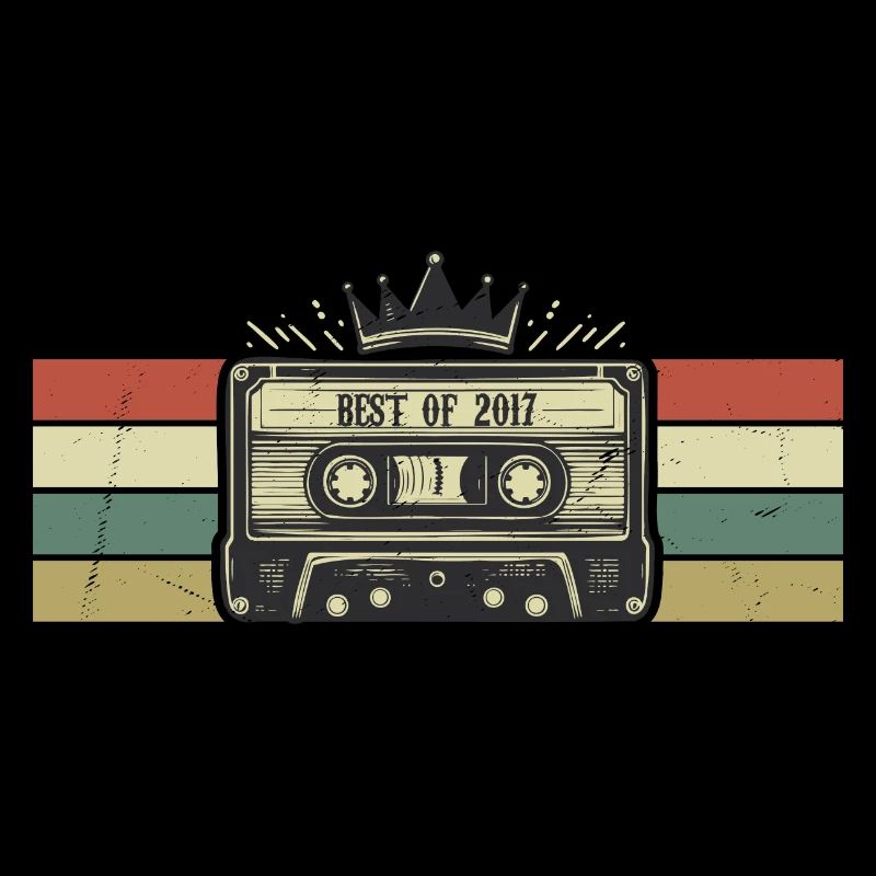 Kassette 2017 - Born In 2017 Geburtstagsgeschenk