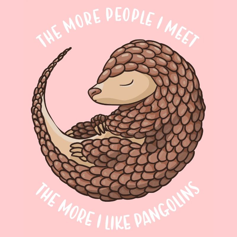 Plus je rencontre de gens, plus j’aime les pangolins