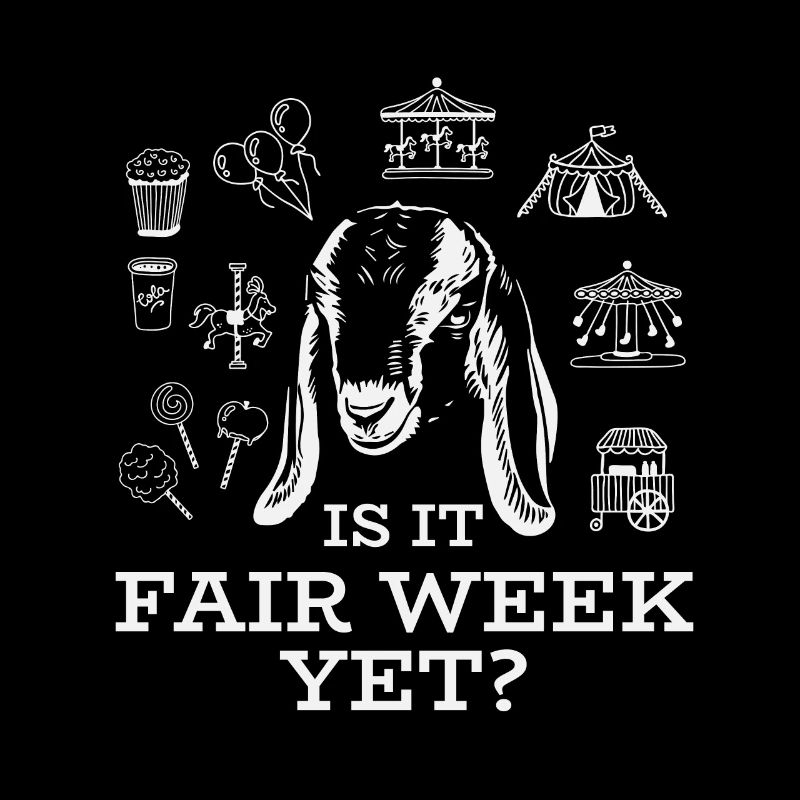 Nubian Goat: Fair Week Countdown Tee