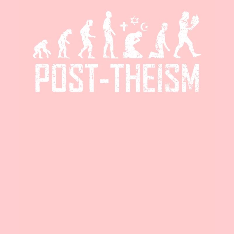 Post-Théisme Athéisme Athée Chemise Evolution