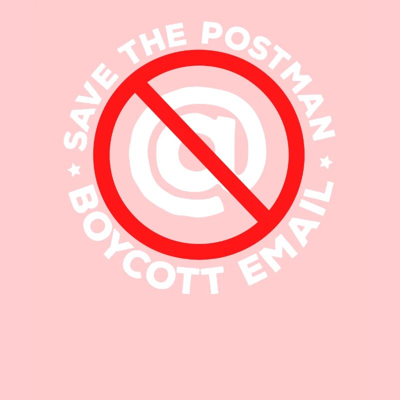 Boycott E-mail - Briefträger, Postmann, Bote