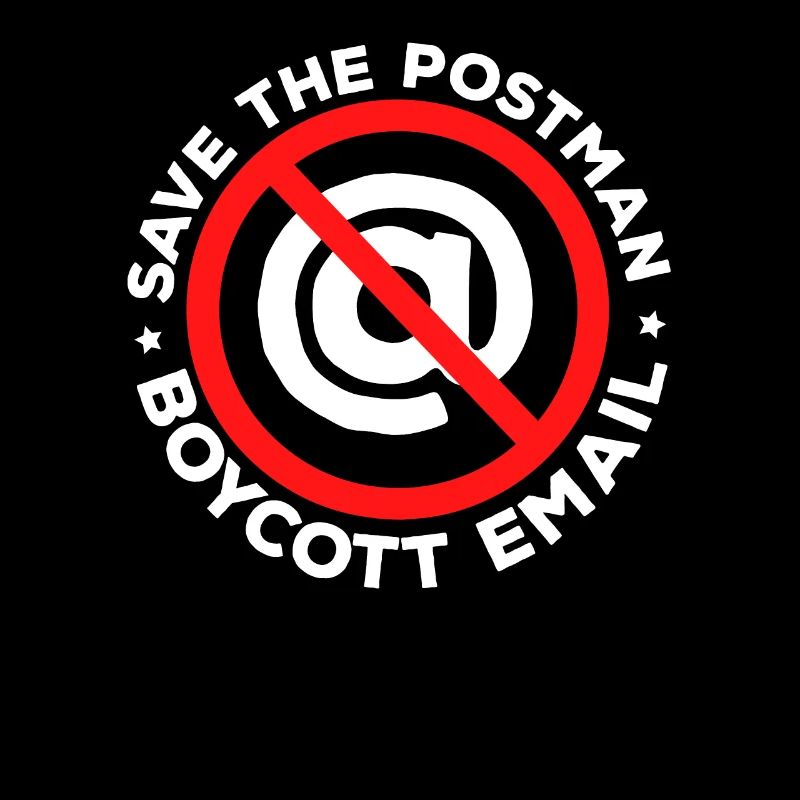 Boycott E-mail - Briefträger, Postmann, Bote
