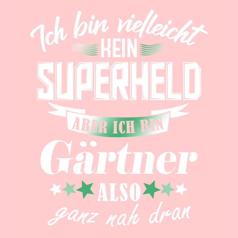 Superheld Gärtner